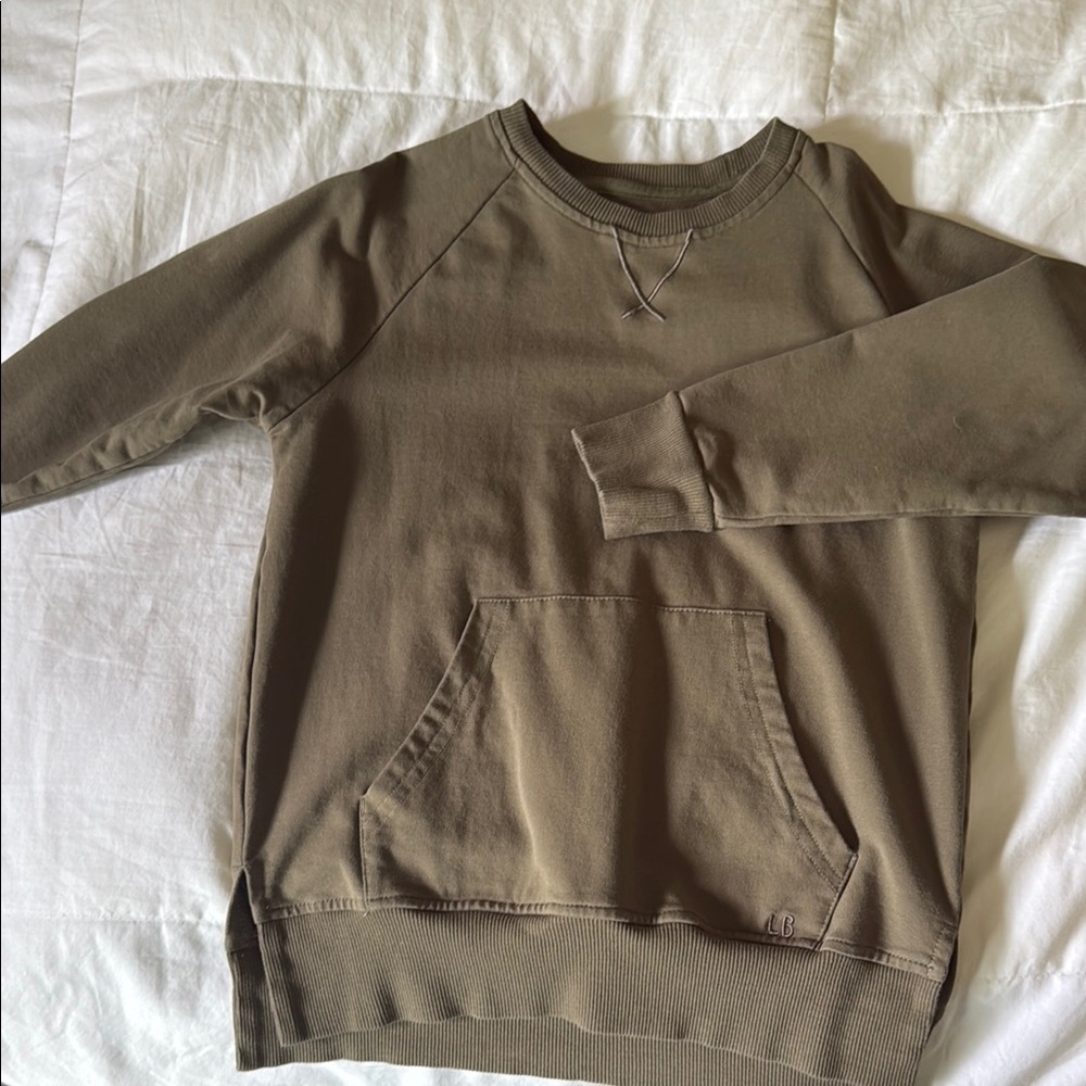 Little bipsy Olive Green Sweater